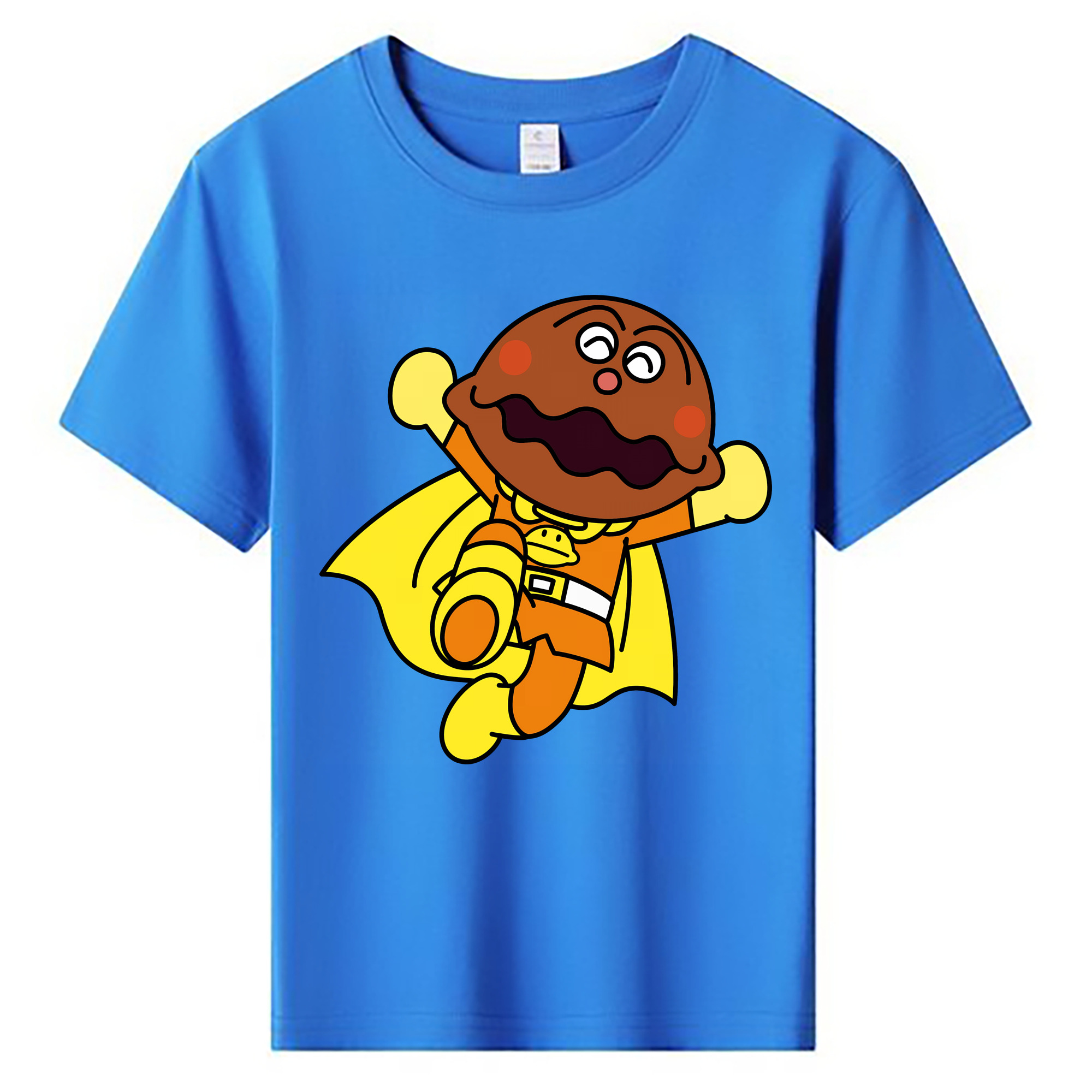 （画像用） アンパンマン Anpanman 綿100％キッズTシャツ（フロントプリント）